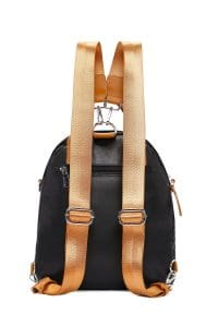 کوله‌پشتی زنانه مشکی بند بلند دری مد