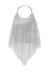 کیف دستی نقره ای زنانه دری مد