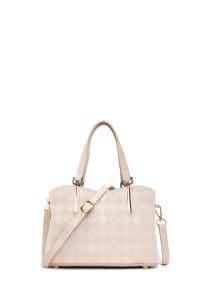 کیف دوشی بند بلند کرم زنانه دری مد