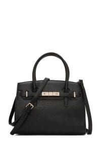 کیف دوشی کلاسیک بند بلند مشکی زنانه دری مد