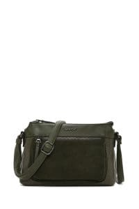 کیف زنانه بند بلند خاکی زنانه دری مد