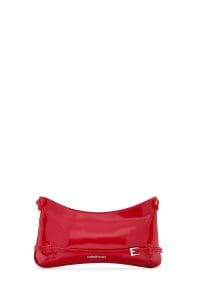 کیف زنانه دوشی قرمز ورنی دری مد