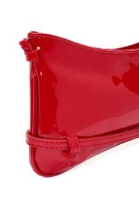 کیف زنانه دوشی قرمز ورنی دری مد