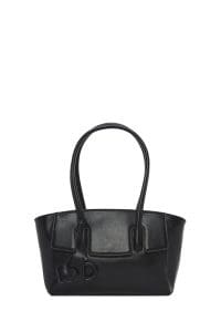 کیف زنانه دوشی مشکی بند بلند دری مد