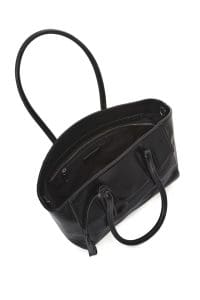 کیف زنانه دوشی مشکی بند بلند دری مد