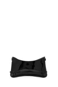 کیف زنانه دوشی مشکی ورنی دری مد