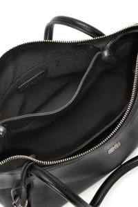 کیف زنانه دوشی کلاسیک چرم مشکی دری مد