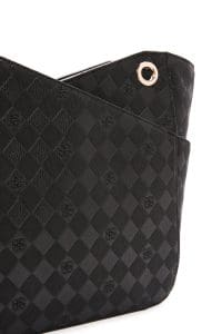 کیف زنانه مشکی چاپ‌دار دوشی دری مد