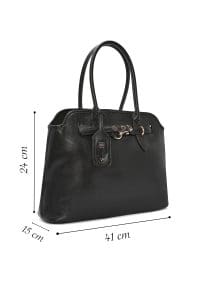 کیف زنانه مشکی کلاسیک دوشی دری مد