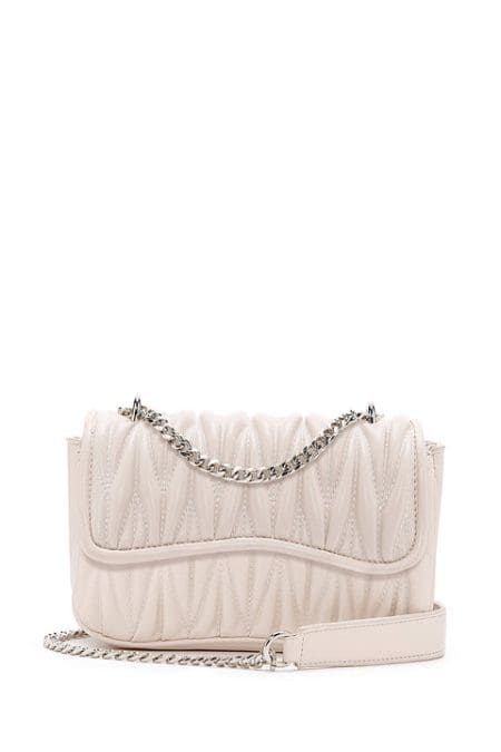 کیف سرشانه ای بژ زنانه دری مد