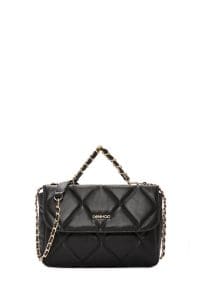 کیف شانه ای بند بلند مشکی زنانه دری مد