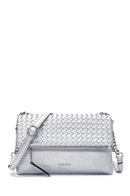 کیف متالیک بند بلند نقره ای زنانه دری مد