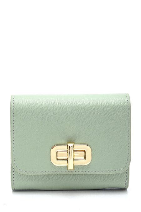 کیف پول سبز زنانه دری مد