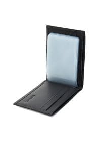 کیف پول مردانه چرمی مشکی دری مد