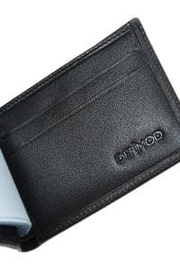 کیف پول مردانه چرمی مشکی دری مد