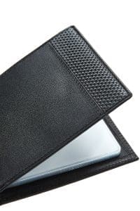 کیف پول مردانه چرمی مشکی دری مد