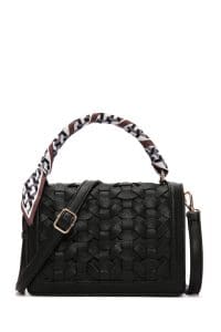 کیف کراس بادی بند بلند مشکی زنانه دری مد