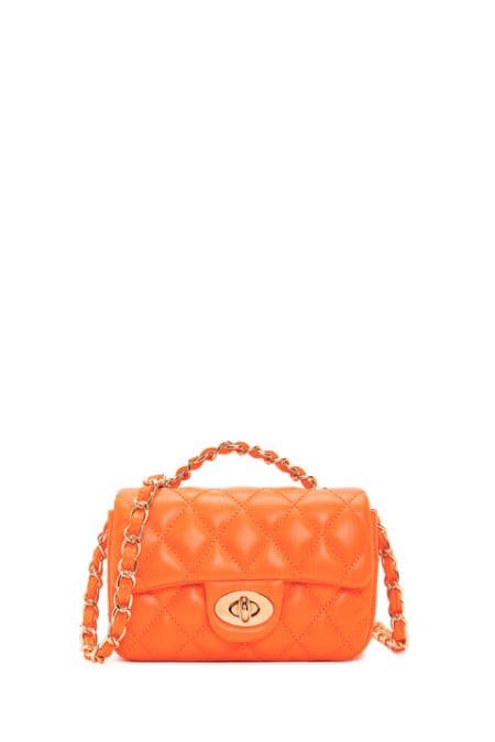 کیف کراس بادی بند بلند نارنجی زنانه دری مد