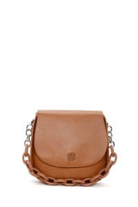 کیف کراس بادی زنانه قهوه‌ای روشن دوشی بلند دری مد