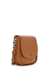 کیف کراس بادی زنانه قهوه‌ای روشن دوشی بلند دری مد