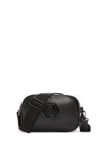 کیف کراس بادی زنانه چرم مشکی بند بلند دری مد