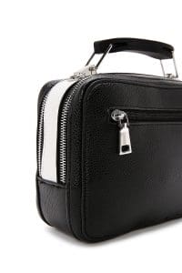 کیف کراس بادی زنانه چرم مشکی بند بلند دری مد