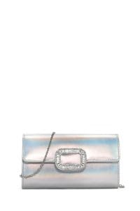 کیف کلاچ زنجیر بلند زنانه نگین داری دری مد