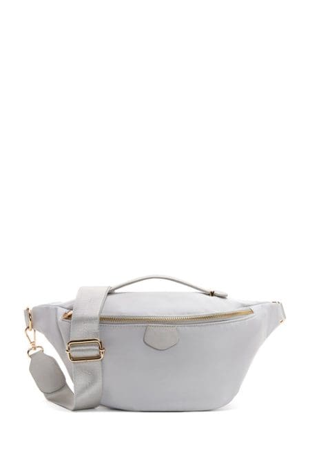 کیف کمری طوسی زنانه دری مد