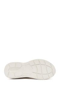 Derimod Zero کتونی زنونه بژ بنددار با زیره ضخیم