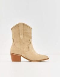 بوت زنانه بژ چرم طبیعی BELLE-TR – ALDO