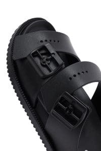 دمپایی مردانه مشکی دری مد