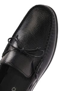 لوفر مردانه چرم مشکی روزمره دری مد