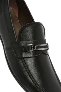 لوفر مردانه چرم مشکی کلاسیک دری مد