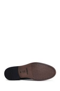 کفش رسمی مردانه مشکی چرمی بنددار دری مد