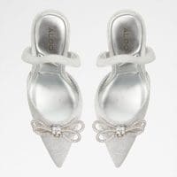 کفش زنانه پاشنه بلند نقره‌ای آلدو ADDIE – ALDO