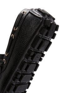 کفش لوفر مردانه چرم مشکی راحتی دری مد