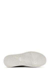 کفش مردانه جیر خاکستری بندی کژوال دری مد