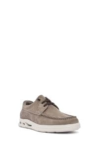 کفش مردانه نبوک بژ بندی کژوال دری مد