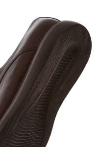 کفش مردانه چرم قهوه‌ای بندی کژوال دری مد