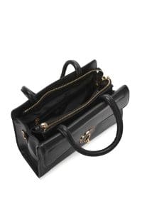 کیف زنانه دستی مشکی بند بلند دری مد