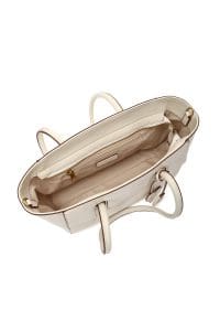 کیف زنانه دوشی سفید بند بلند دری مد