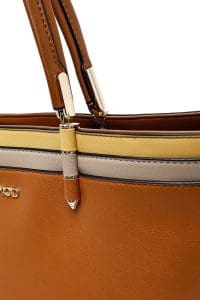 کیف زنانه دوشی عسلی بند بلند دری مد