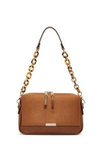 کیف زنانه دوشی عسلی بند بلند دری مد