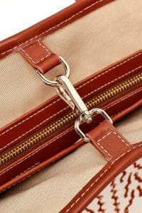 کیف زنانه دوشی عسلی طرح‌دار چاپ سنگی Kastamonu دری مد