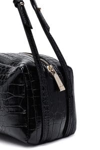 کیف زنانه دوشی مشکی طرح کروکو دری مد