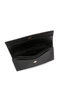 کیف زنانه مشکی مینی دوشی بلند کلاچ دری مد