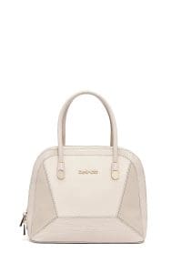 کیف زنانه کلاسیک دستی کرم بند بلند دری مد