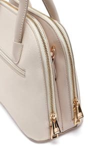 کیف زنانه کلاسیک دستی کرم بند بلند دری مد