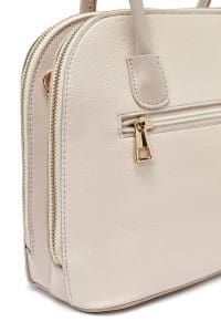 کیف زنانه کلاسیک دستی کرم بند بلند دری مد