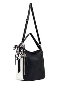 کیف زنانه کلاسیک مشکی بند بلند دوشی دری مد